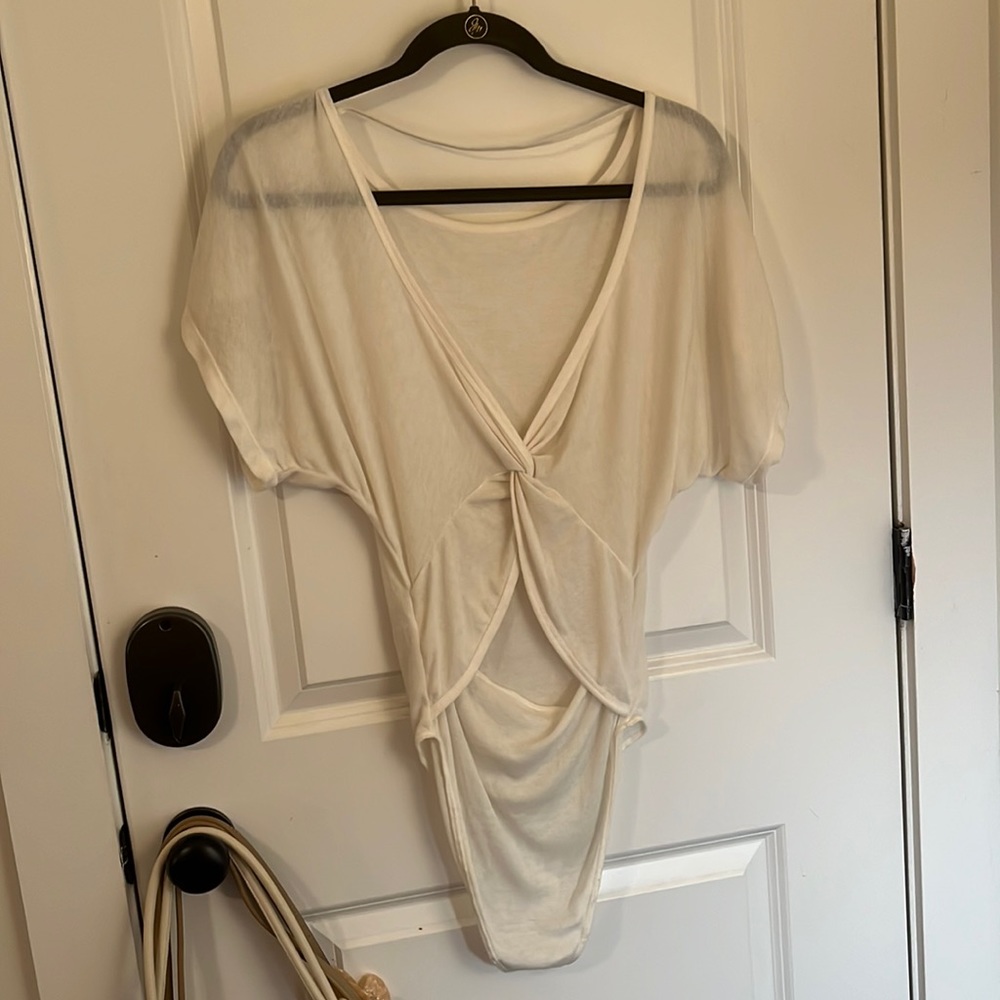 Reversible free people bodysuit